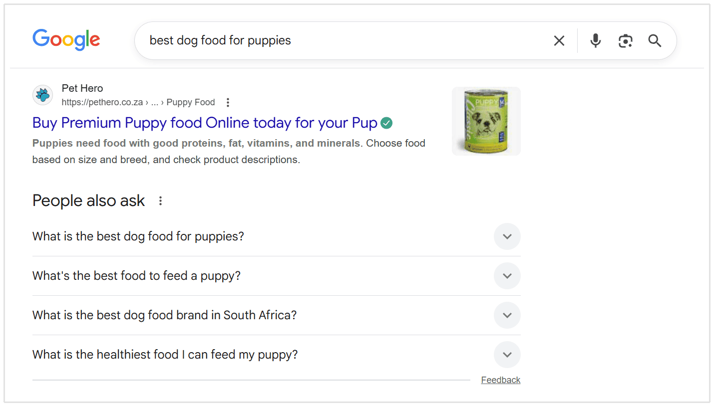 best dog food for puppies people also ask for